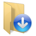 Folder Down Icon